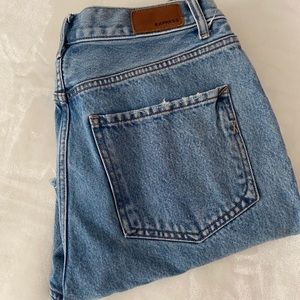 Vintage mom  jeans super high rise